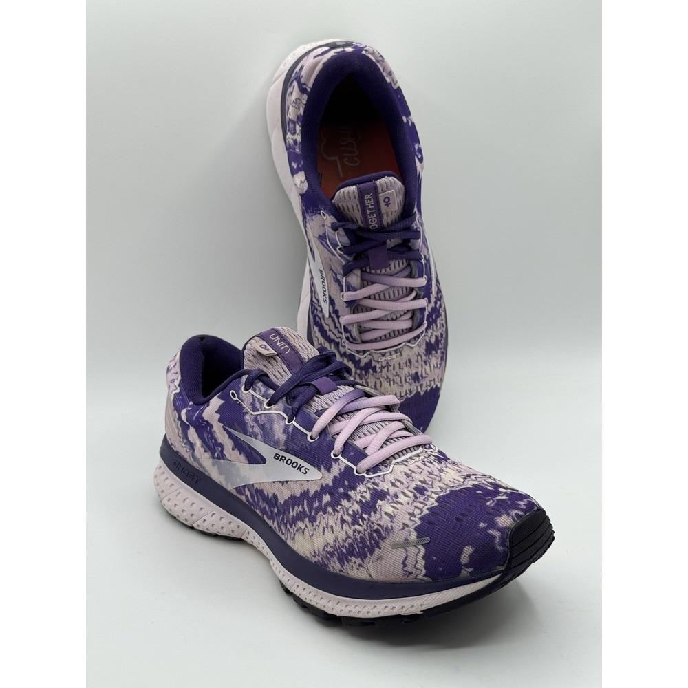 Brooks Ghost 13 Unity Women's Size 10 Purple Running Sneakers Shoes 1203381B574 - Picture 11 of 14